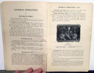 1925 Franklin Automotive Series Nine Instruction Book Owners Manual