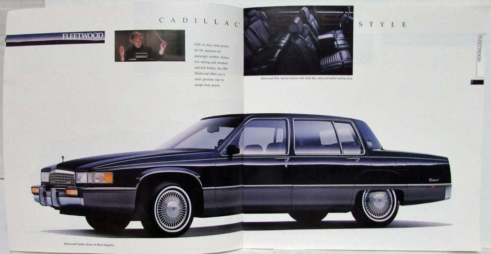 1983 Cadillac Deville Fleetwood Eldorado Seville FL Dealer Sales Brochure 