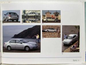 2006 Chevrolet Geneve International Auto Show Press Kit - Epica Captiva Spark