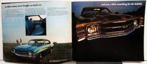 1971 Chevrolet Malibu Chevelle SS REVISED Sales Brochure Original