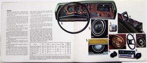 1971 Chevrolet Monte Carlo Coupe SS Color Sales Brochure Original