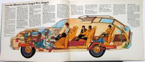 1971 Chevy Wagon Kingswood Townsman Concours Greenbrier Nomad REV Sales Brochure