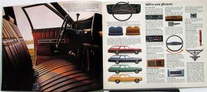 1971 Chevy Wagon Kingswood Townsman Concours Greenbrier Nomad REV Sales Brochure