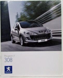 2008 Peugeot 207 and 308 Sales Brochures Collection Set of 3 - Finnish