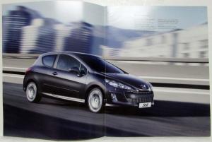 2008 Peugeot 207 and 308 Sales Brochures Collection Set of 3 - Finnish