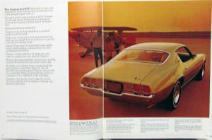 1973 Chevrolet Camaro Type LT Z28 Rally Sport Coupe REVISED Sales Brochure