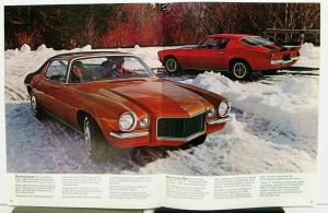 1973 Chevrolet Camaro Type LT Z28 Rally Sport Coupe REVISED Sales Brochure