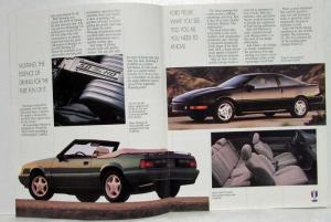 1992 Ford Cars and Trucks Military Sales Brochure - Escort Mustang Probe Bronco