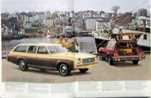 1973 Chevrolet Wagons Chevelle Vega Suburban Blazer Sportvan REV Sales Brochure