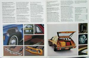1973 Chevrolet Wagons Chevelle Vega Suburban Blazer Sportvan REV Sales Brochure