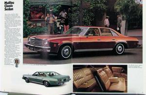 1974 Chevrolet Chevelle Malibu Classic Laguna S3 Sales Brochure Original