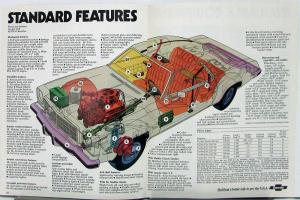 1974 Chevrolet Chevelle Malibu Classic Laguna S3 Sales Brochure Original