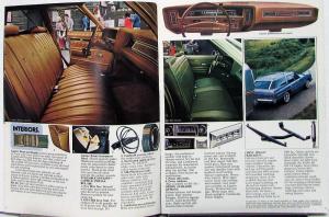 1974 Chevrolet Wagons Chevelle Vega Suburban Blazer Sportvan REV Sales Brochure