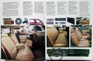 1974 Chevrolet Wagons Chevelle Vega Suburban Blazer Sportvan REV Sales Brochure