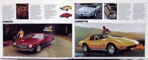 1974 Chevy Full Line REV Sale Brochure Monte Carlo Wagon Nova Vega Camaro Vet Tr