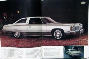 1974 Chevrolet Caprice Classic Impala Bel Air REVISED Sales Brochure Original