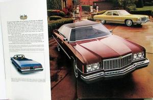 1974 Chevrolet Caprice Classic Impala Bel Air REVISED Sales Brochure Original