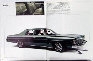 1974 Chevrolet Caprice Classic Impala Bel Air REVISED Sales Brochure Original