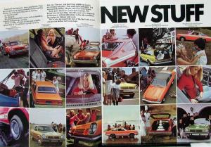 1974 Chevrolet Vega GT LX Stripes Estate Wagon Panel Express REV Sales Brochure