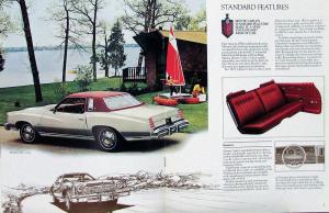 1975 Chevrolet Monte Carlo Coupe Landau REVISED Sales Brochure Original
