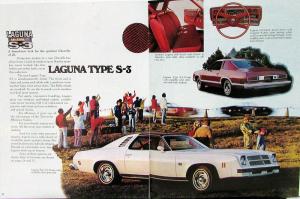 1975 Chevy Chevelle Malibu Laguna Mid Size Car REVISED Sales Brochure