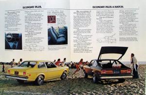 1975 Chevrolet Vega LX Hatch GT Special Custom Interior REVISED Sales Brochure