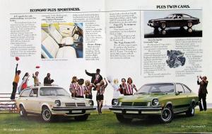 1975 Chevrolet Vega LX Hatch GT Special Custom Interior REVISED Sales Brochure