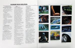 1975 Chevrolet Vega LX Hatch GT Special Custom Interior REVISED Sales Brochure