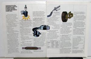 1975 Chevrolet Caprice Impala Bel Air REVISED Sales Brochure Original
