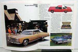 1975 Chevrolet Caprice Impala Bel Air REVISED Sales Brochure Original