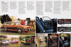 1975 Chevrolet Chevelle Vega Suburban Blazer Sportvan Wagons Sales Brochure