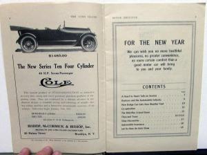 1915 Jan Edition Motor Educator Magazine Vintage Auto Ads Ford Dodge Cole Unico