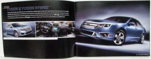 2009-2010 Ford Full Line Sales Brochure - Fusion Mustang Focus Explorer F Series