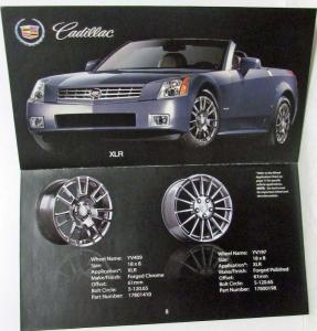 2007 Cadillac Accessory Wheels Premium Collection Sales Brochure