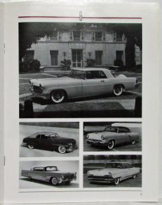 1992 Lincoln: Seventy Years of Fine Car Heritage Brochure