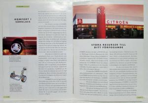 1997 Citroen Evasion Sales Brochure with Price Sheet and Folder - Norwegian