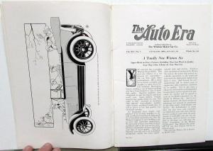 1915 The Auto Era Winton Motor Car Co Monthly Promotional Magazine January Orig