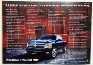 2009 Chevrolet Silverado Sales Brochure