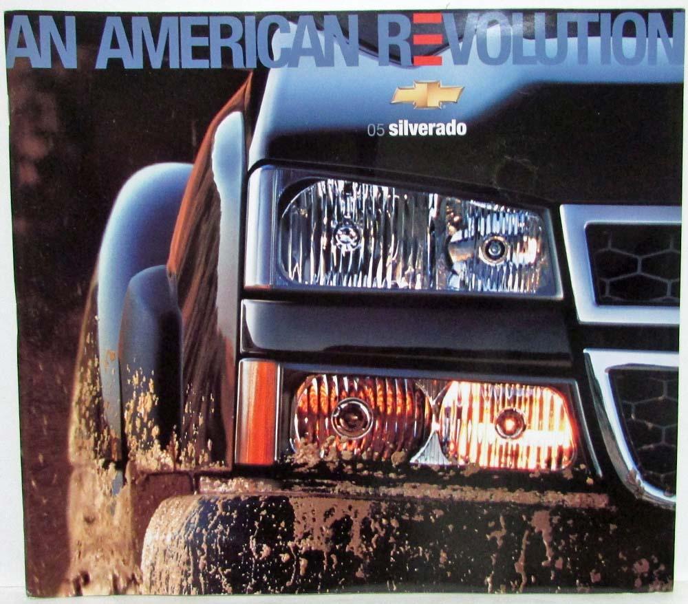 2005 Chevrolet Silverado An American Revolution Sales Brochure