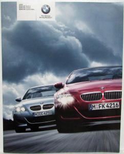 2008 BMW M5 Sedan and M6 Coupe & Convertible Sales Brochure