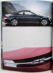 2008 BMW M5 Sedan and M6 Coupe & Convertible Sales Brochure