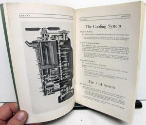 1930 Jordan Model G Owners Manual Instruction Book