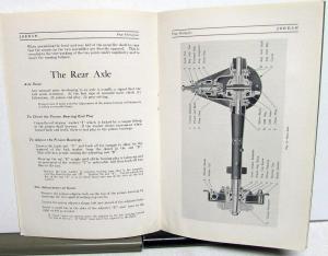 1930 Jordan Model G Owners Manual Instruction Book