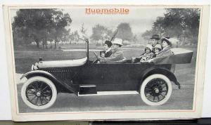 1915 Hupmobile Sales Brochure Mailer Touring Roadster Sedan Features Specs Orig