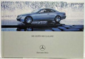 2005 Mercedes-Benz CL-Class Hardback Sales Brochure 600 500 55 AMG - German Text