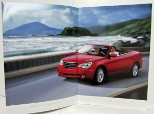 2009 Chrysler Sebring Convertible Sales Brochure