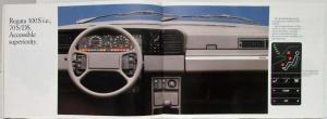 1983 Fiat Regata Sales Brochure