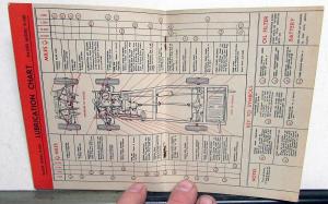 1948 Kaiser Special Owners Instruction Book Manual