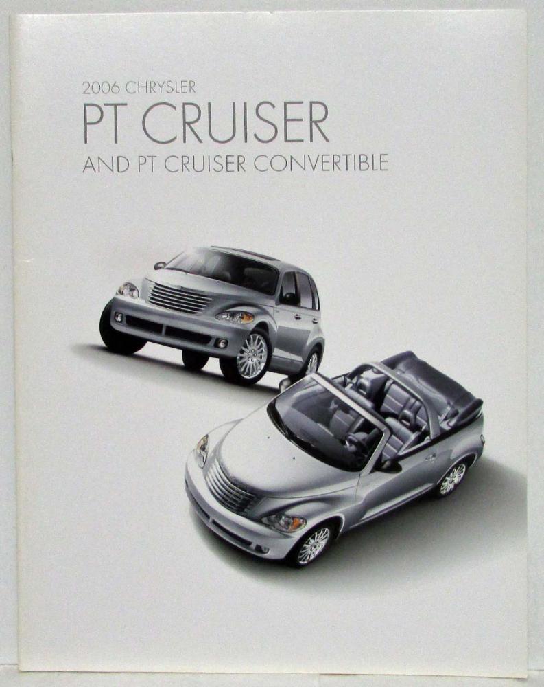 2006 Chrysler GT D & E Package Touring Edition PT Cruiser Convertible Brochure