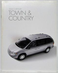 2006 Chrysler Town & Country Sales Brochure - Canadian